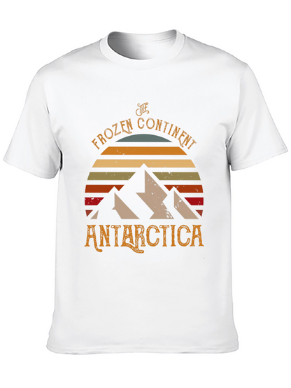 Antarctica Frozen Continent Graphic T-Shirt