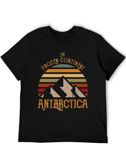 Antarctica Frozen Continent Graphic T-Shirt