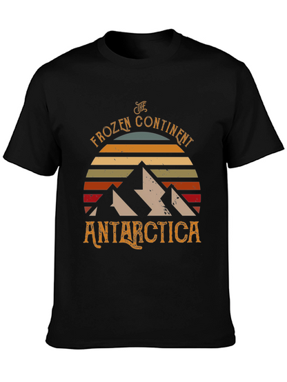 Antarctica Frozen Continent Graphic T-Shirt
