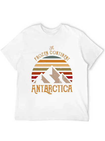Antarctica Frozen Continent Graphic T-Shirt