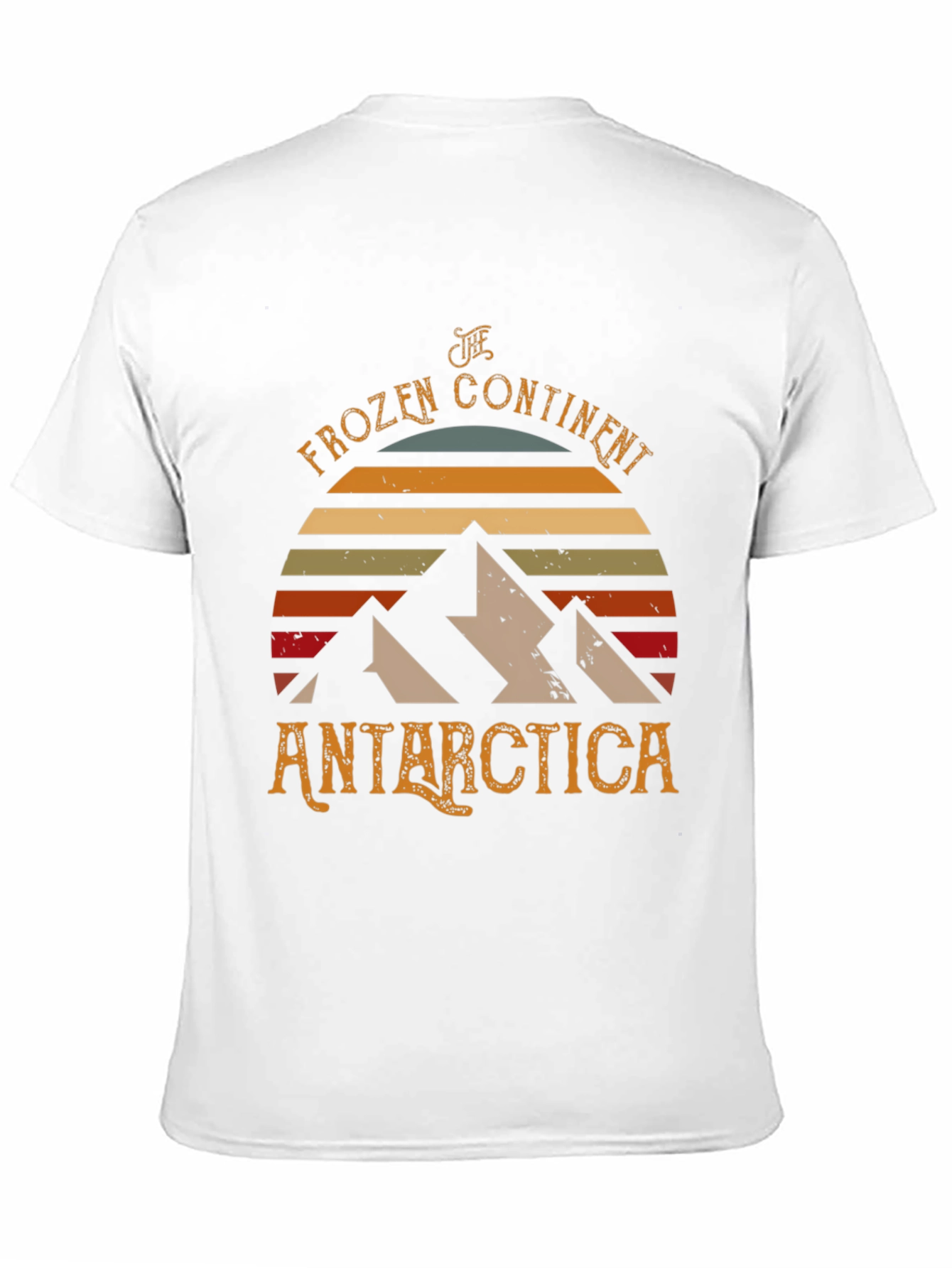 Antarctica Frozen Continent Graphic T-Shirt