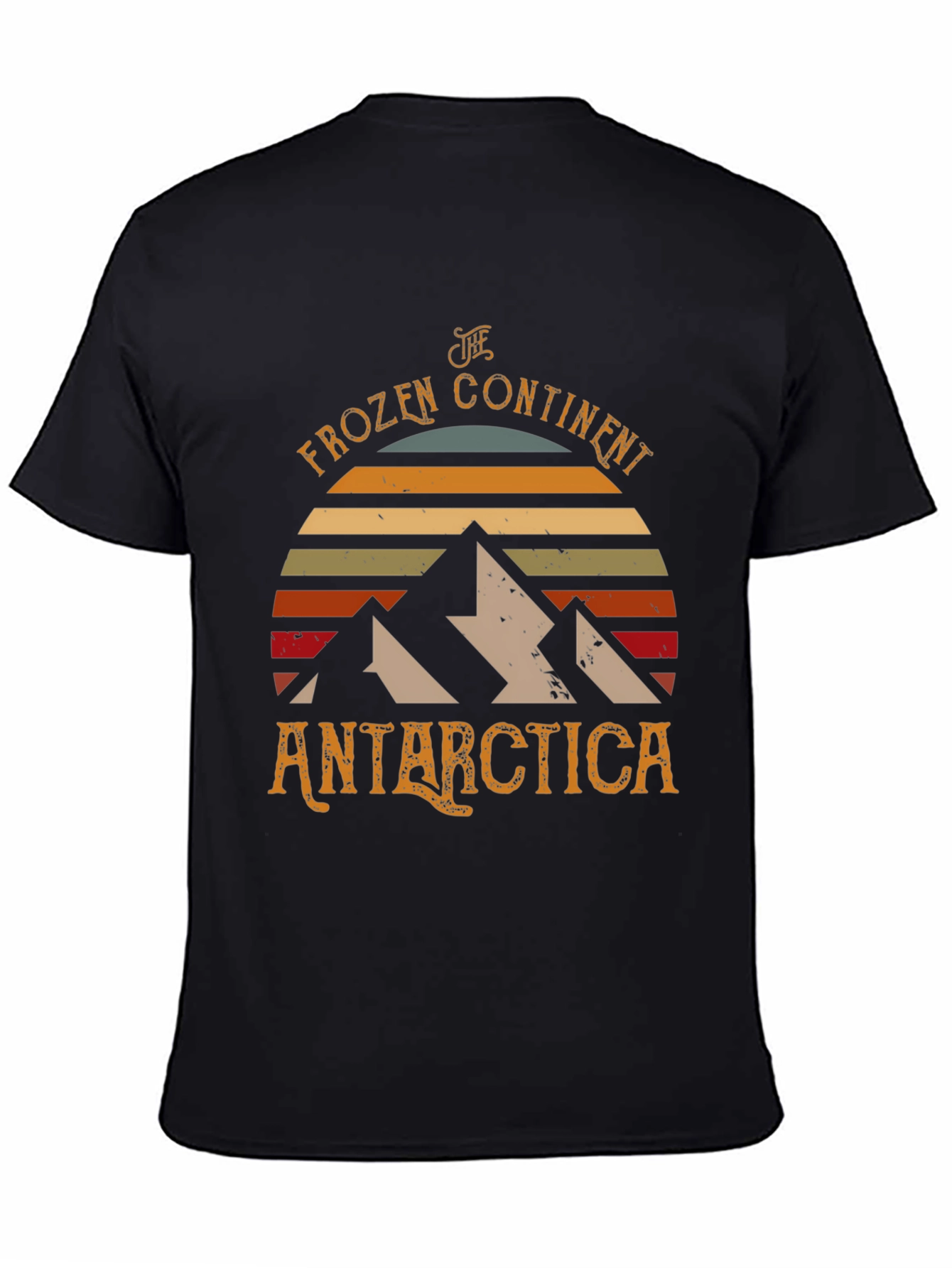 Antarctica Frozen Continent Graphic T-Shirt