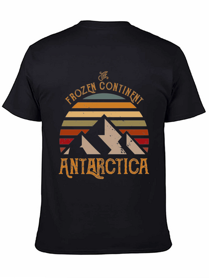 Antarctica Frozen Continent Graphic T-Shirt