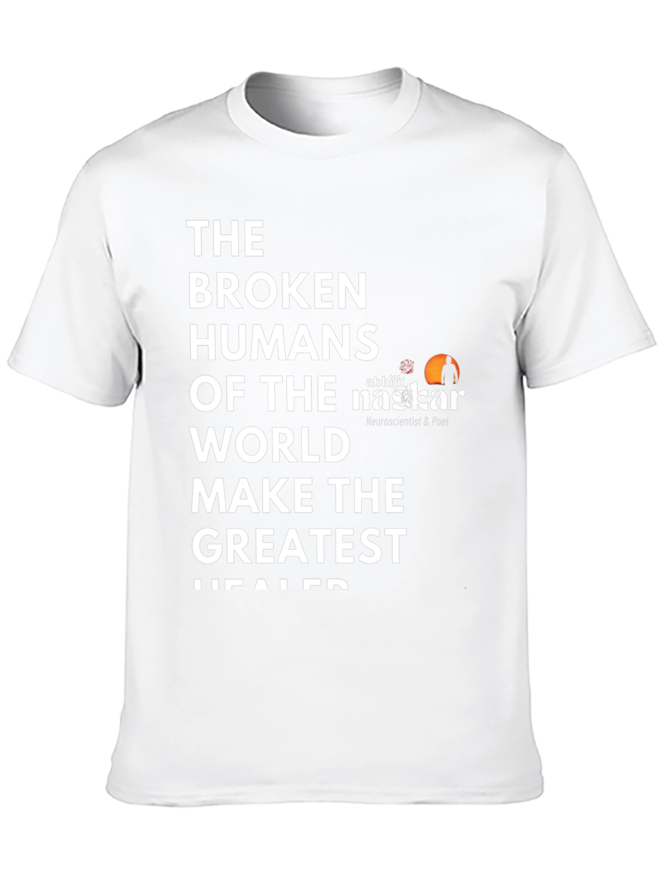 Broken Humans T-Shirt - Inspirational Graphic Tee