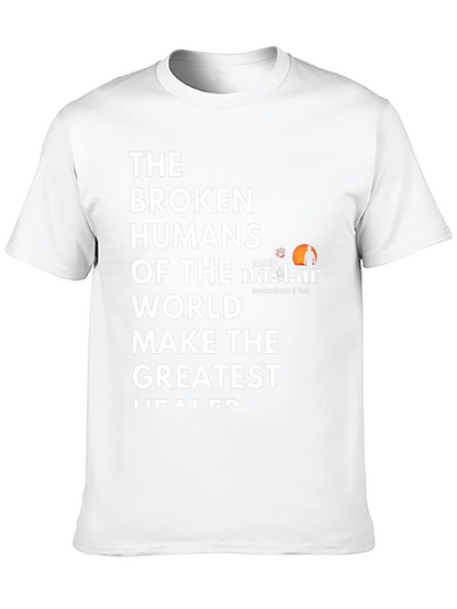 Broken Humans T-Shirt - Inspirational Graphic Tee