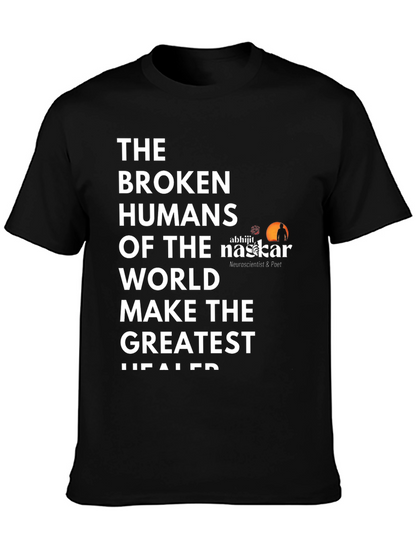 Broken Humans T-Shirt - Inspirational Graphic Tee