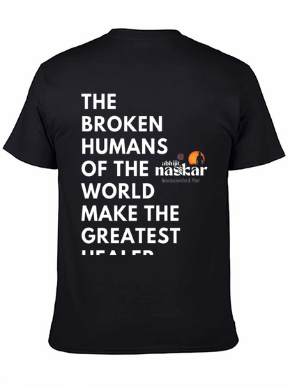 Broken Humans T-Shirt - Inspirational Graphic Tee