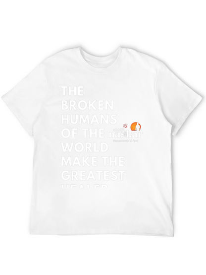 Broken Humans T-Shirt - Inspirational Graphic Tee