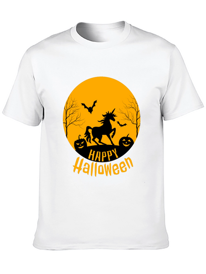 Happy Halloween Unicorn Graphic Tee