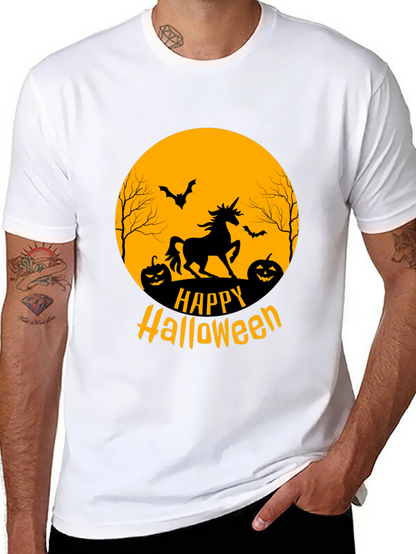 Happy Halloween Unicorn Graphic Tee