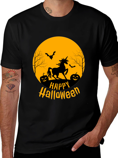 Happy Halloween Unicorn Graphic Tee