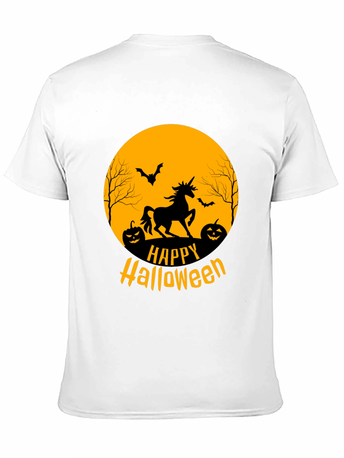 Happy Halloween Unicorn Graphic Tee