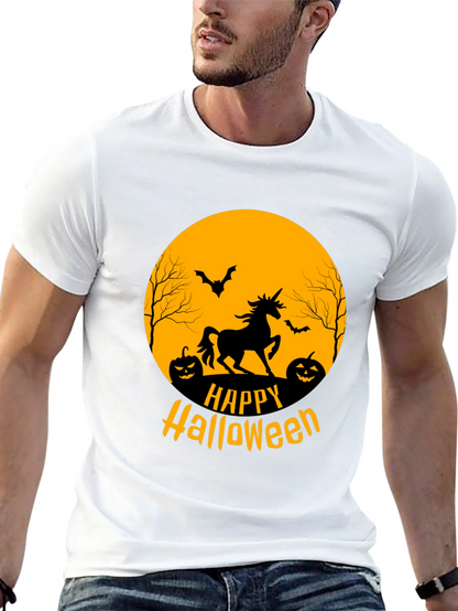 Happy Halloween Unicorn Graphic Tee