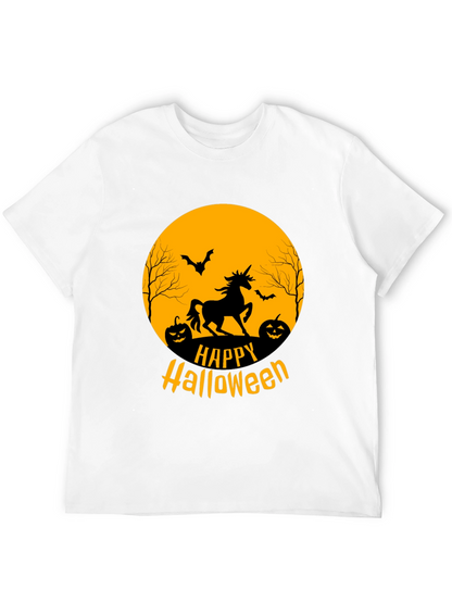 Happy Halloween Unicorn Graphic Tee