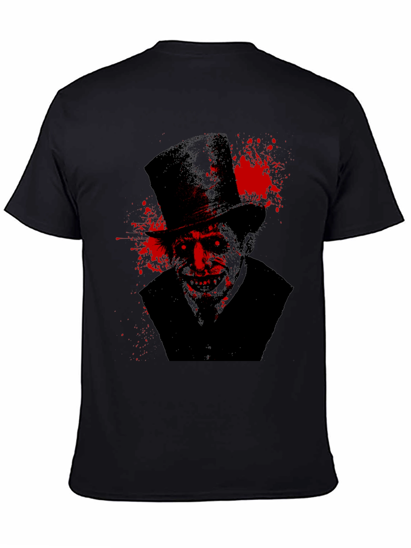 Creepy Top Hat Man Graphic Tee