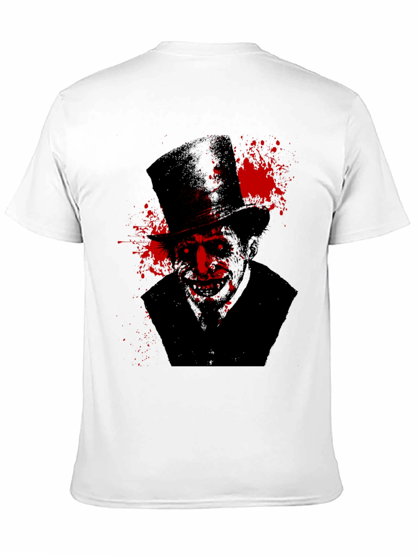 Creepy Top Hat Man Graphic Tee