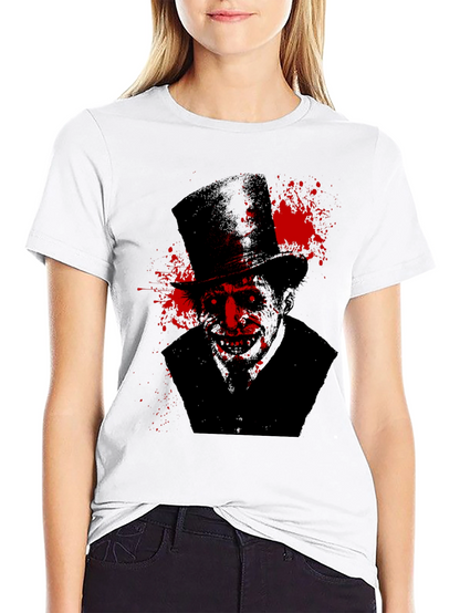 Creepy Top Hat Man Graphic Tee