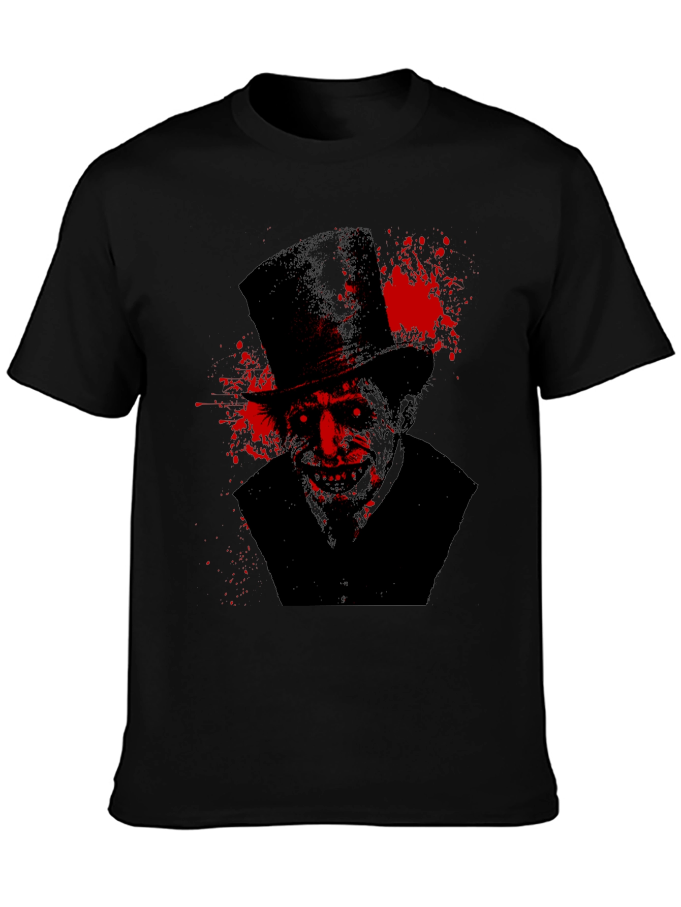 Creepy Top Hat Man Graphic Tee