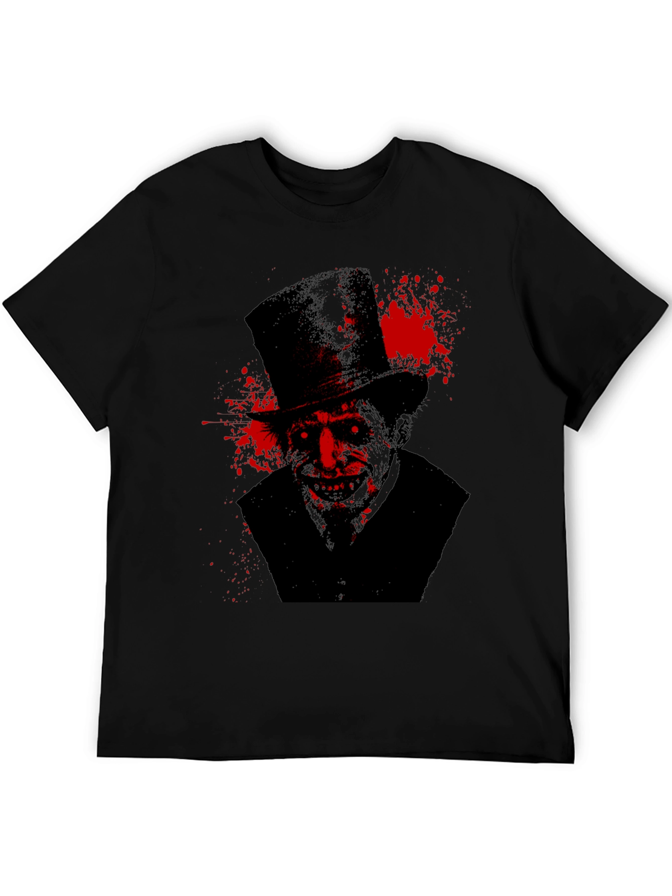 Creepy Top Hat Man Graphic Tee