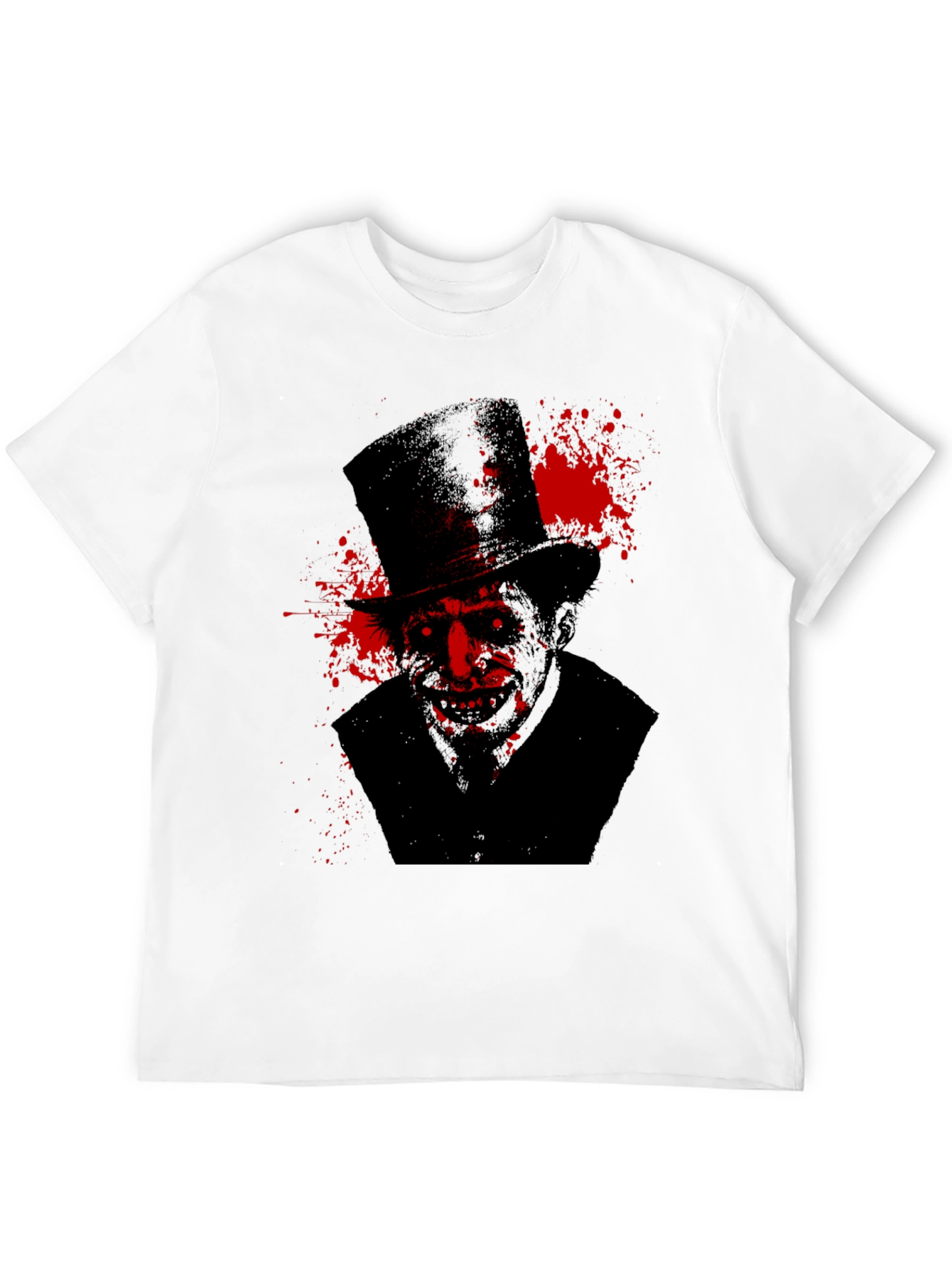Creepy Top Hat Man Graphic Tee