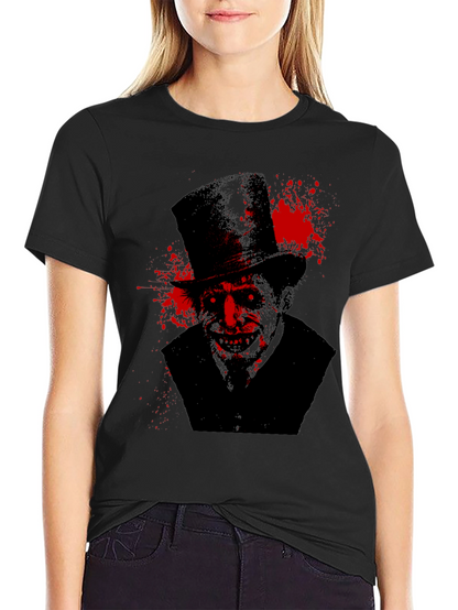 Creepy Top Hat Man Graphic Tee