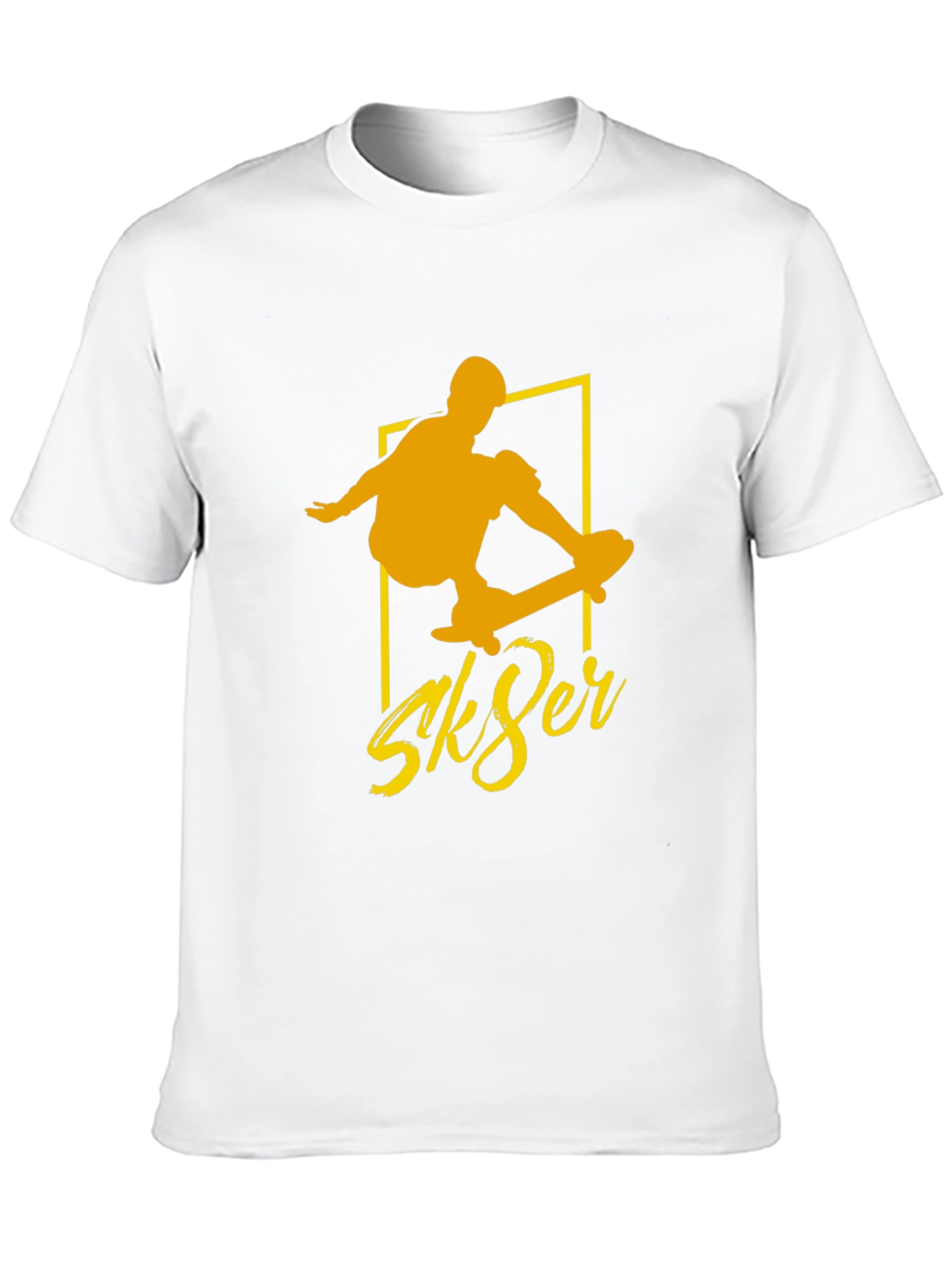 Sk8er Black Tee - Cool Skateboard Graphic T-Shirt