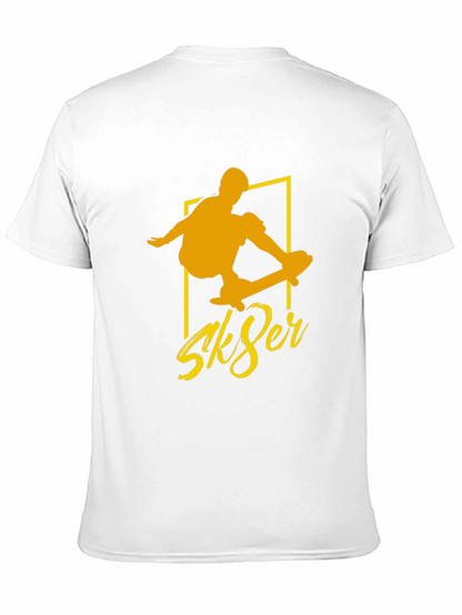 Sk8er Black Tee - Cool Skateboard Graphic T-Shirt