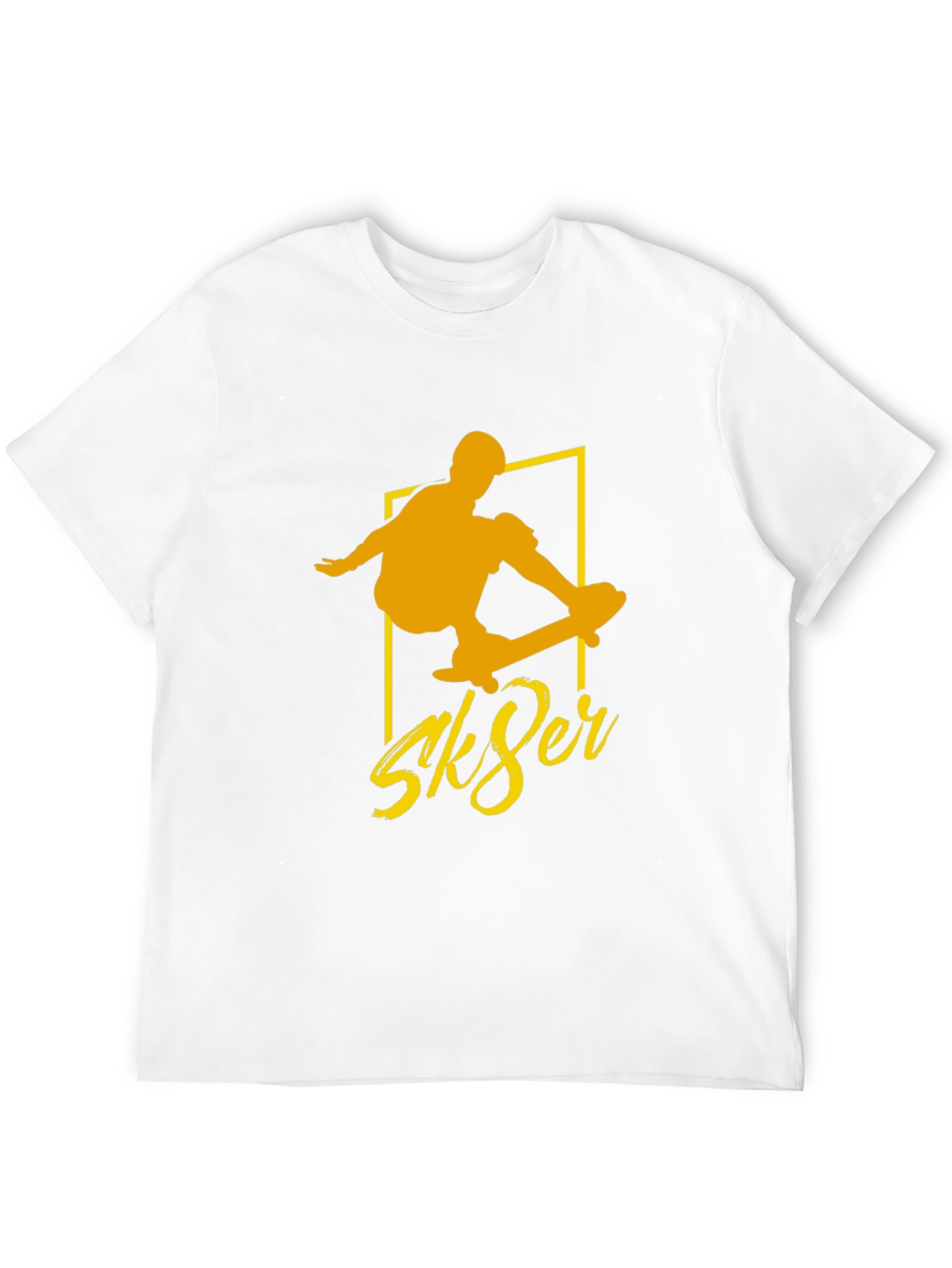 Sk8er Black Tee - Cool Skateboard Graphic T-Shirt