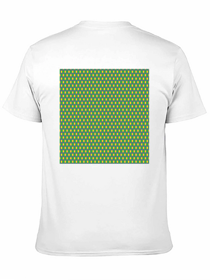 Green and Yellow Patterned T-Shirt