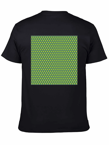 Green and Yellow Patterned T-Shirt
