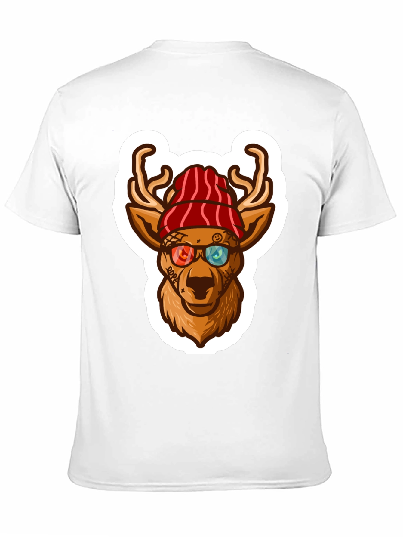 Cool Deer Graphic Tee - Urban Style