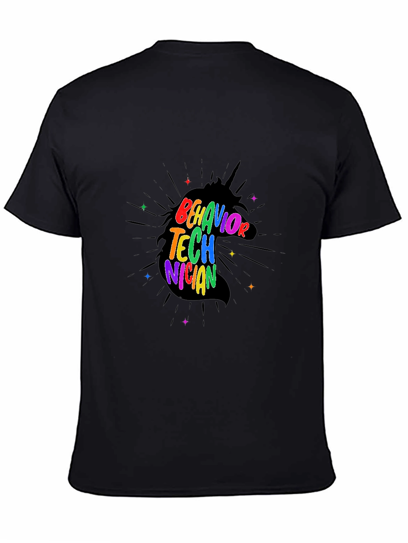 Behavior Technician Rainbow Unicorn T-Shirt