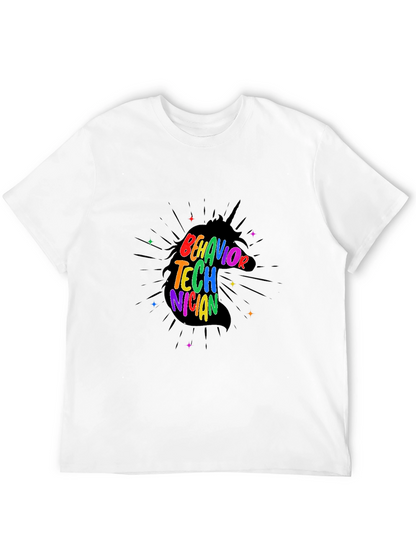 Behavior Technician Rainbow Unicorn T-Shirt