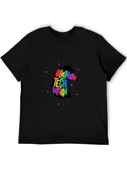 Behavior Technician Rainbow Unicorn T-Shirt
