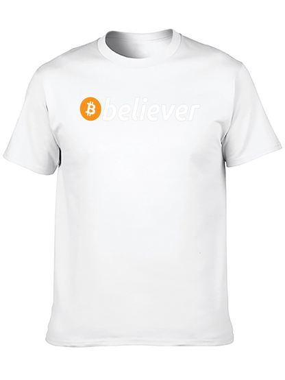 Bitcoin Believer T-Shirt - Crypto Enthusiast Tee