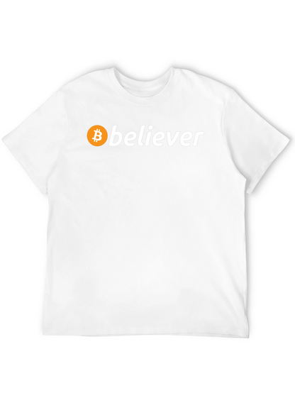 Bitcoin Believer T-Shirt - Crypto Enthusiast Tee