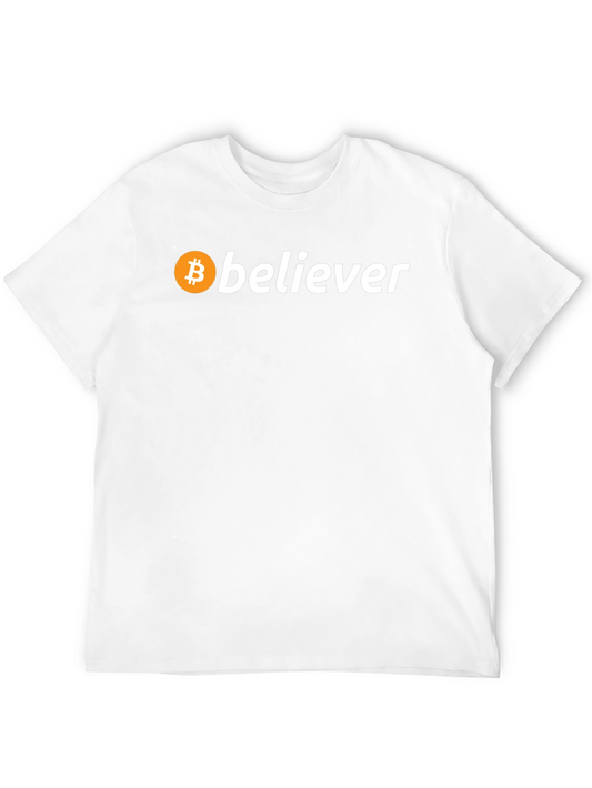 Bitcoin Believer T-Shirt - Crypto Enthusiast Tee