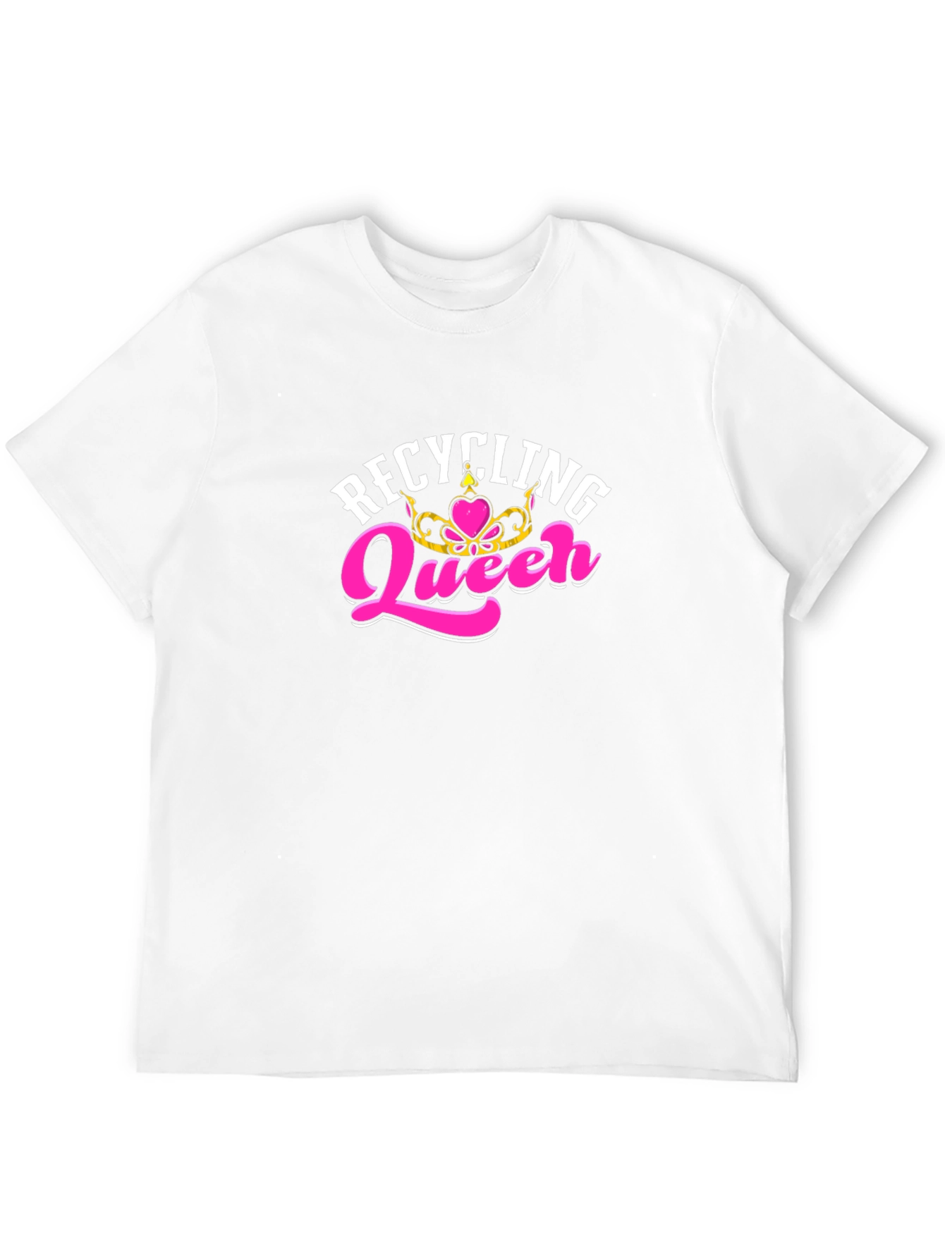 Recycling Queen T-Shirt - Black Tee