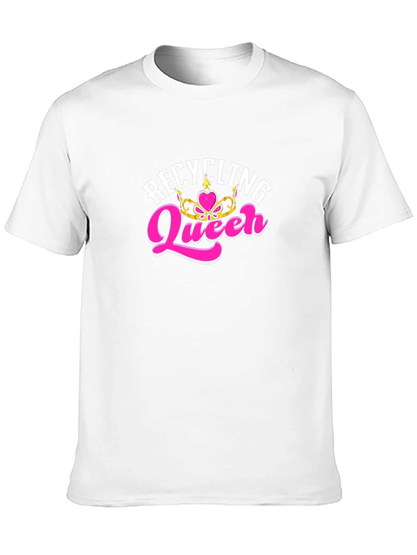 Recycling Queen T-Shirt - Black Tee