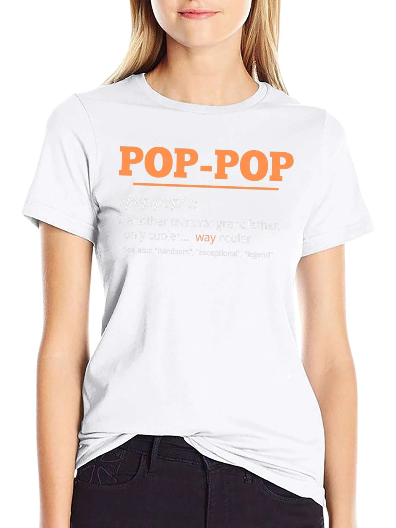 Pop-Pop Definition T-Shirt - Grandfathers Day Gift