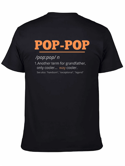 Pop-Pop Definition T-Shirt - Grandfathers Day Gift