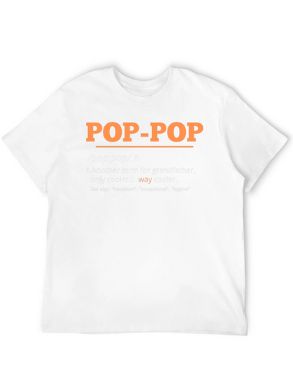 Pop-Pop Definition T-Shirt - Grandfathers Day Gift