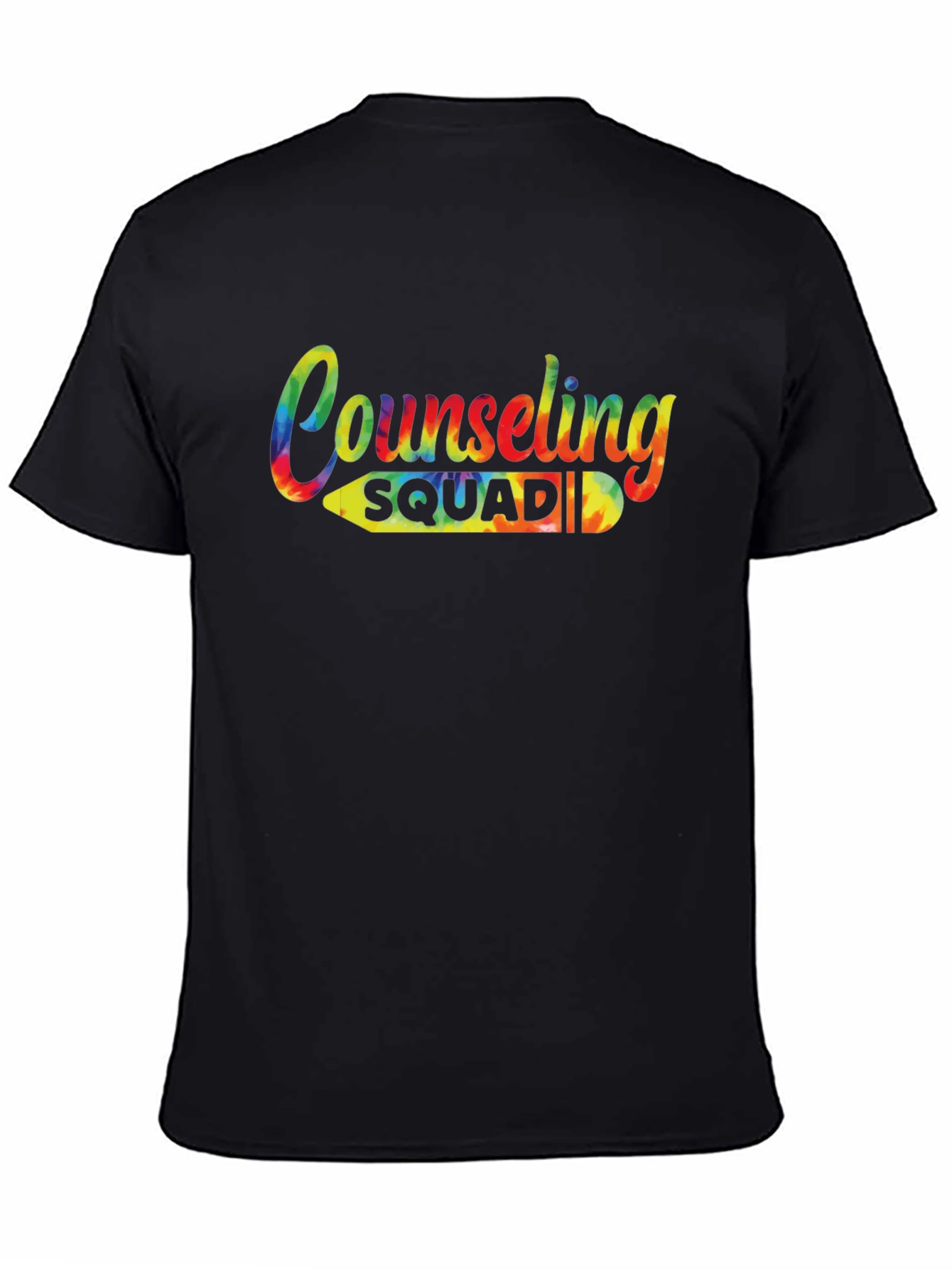 Counseling Squad Tie-Dye Graphic T-Shirt