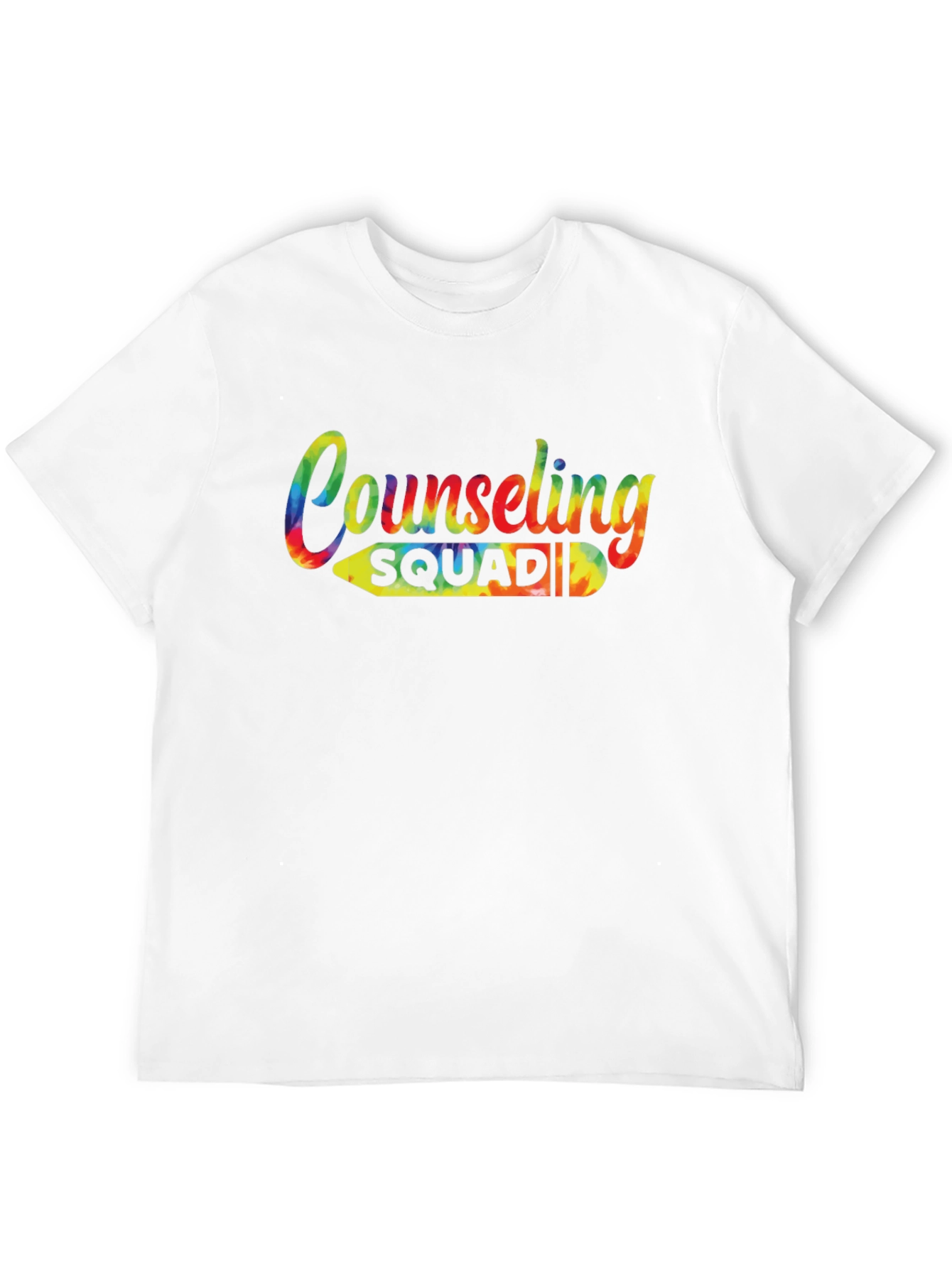Counseling Squad Tie-Dye Graphic T-Shirt