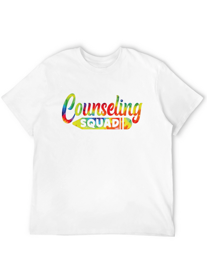 Counseling Squad Tie-Dye Graphic T-Shirt