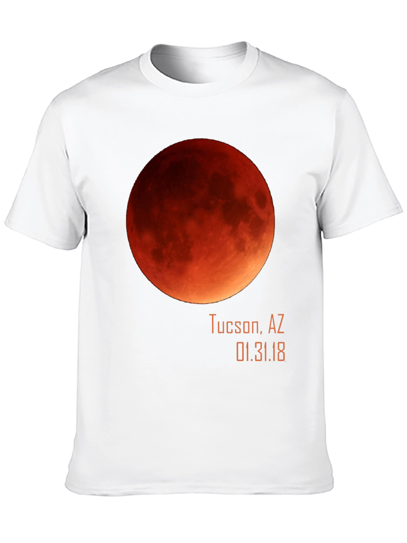 Lunar Eclipse 2018 Graphic Tee