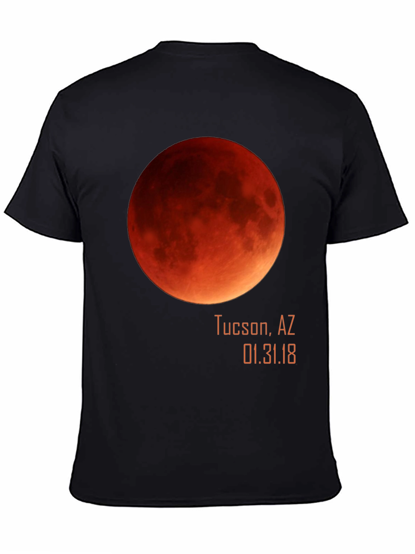 Lunar Eclipse 2018 Graphic Tee