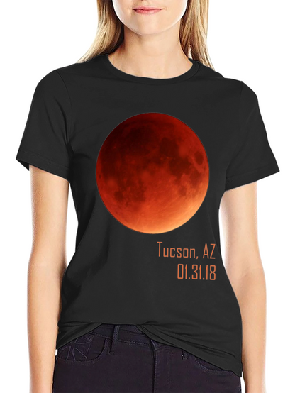Lunar Eclipse 2018 Graphic Tee