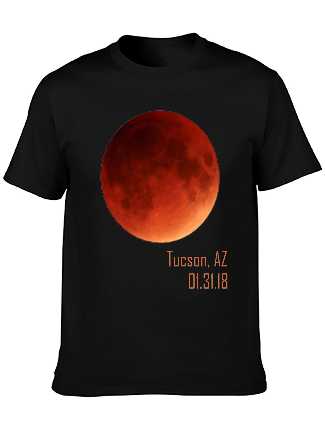 Lunar Eclipse 2018 Graphic Tee