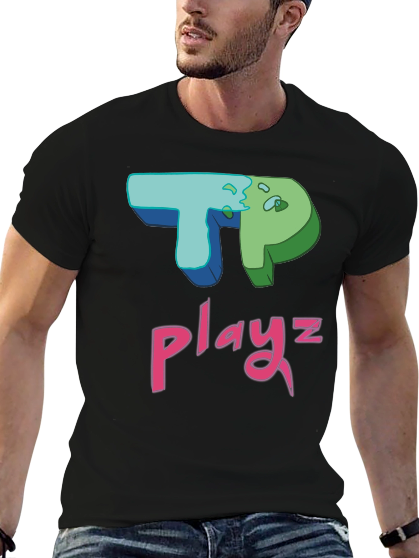 TP Playz T-Shirt - Graphic Tee for Gamers
